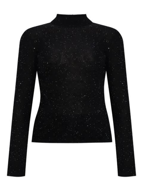 sequin-embellished high-neck jumper by FABIANA FILIPPI