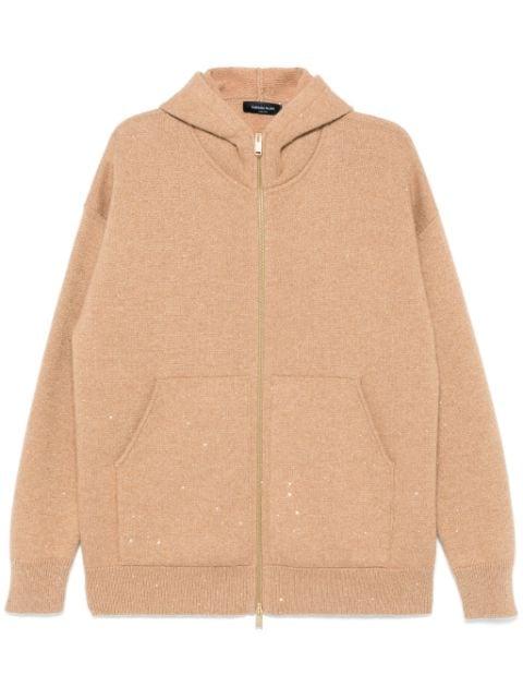 sequin-embellished hoodie by FABIANA FILIPPI