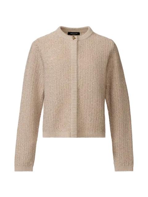 sequin-embellished knitted sweater by FABIANA FILIPPI