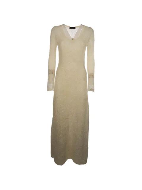 sequin-embellished open-knit dress by FABIANA FILIPPI