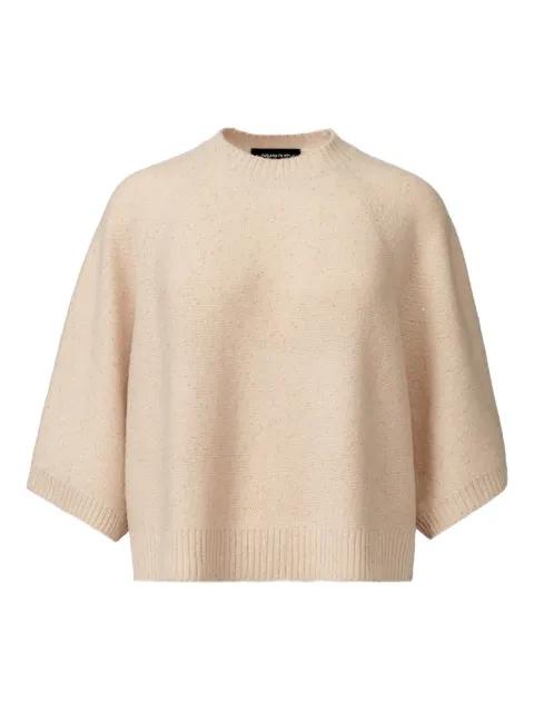 sequin-embellished raglan-sleeve jumper by FABIANA FILIPPI