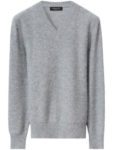 sequin-embellished sweater by FABIANA FILIPPI