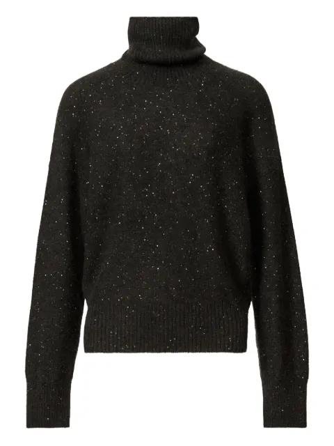 sequin-embellished turtleneck sweater by FABIANA FILIPPI