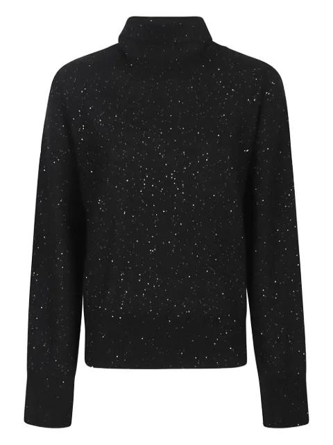 sequin-embellished turtleneck sweater by FABIANA FILIPPI