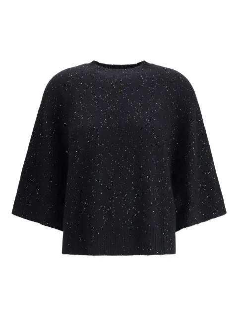 sequin-embellishment ribbed sweater by FABIANA FILIPPI