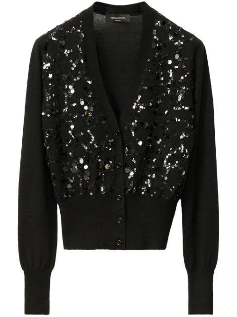 sequined cardigan by FABIANA FILIPPI