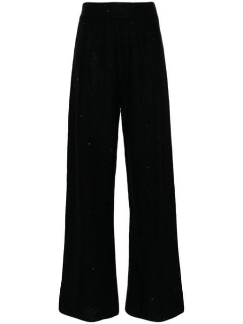 sequined wide-leg trousers by FABIANA FILIPPI