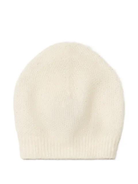 sequinned beanie hat by FABIANA FILIPPI