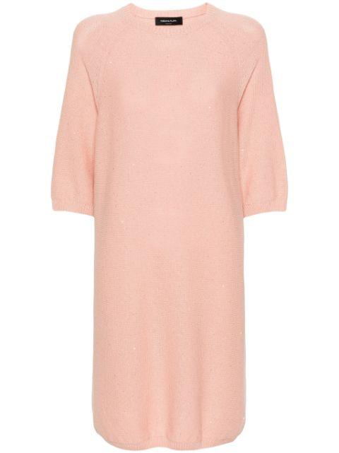 sequinned sweater dress by FABIANA FILIPPI