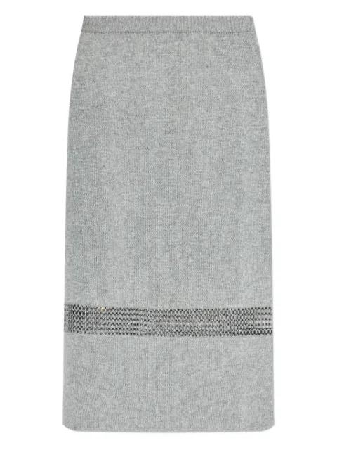 sequins-embellished pencil midi skirt by FABIANA FILIPPI