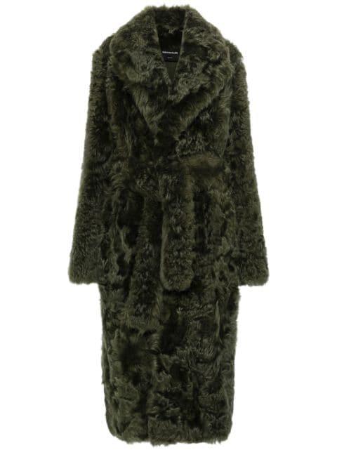 shearling coat by FABIANA FILIPPI