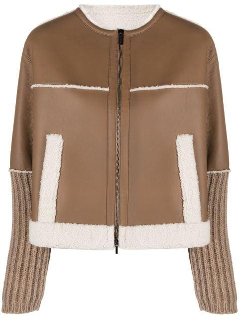 shearling jacket by FABIANA FILIPPI