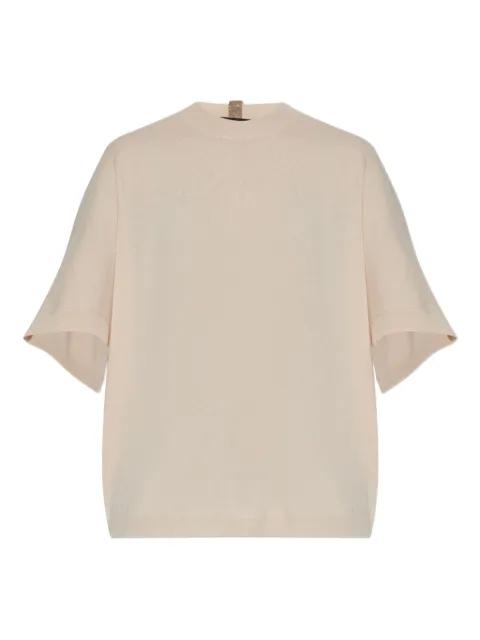 silk-blend T-shirt by FABIANA FILIPPI