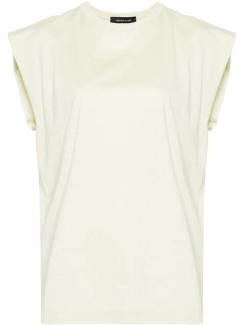 sleeveless cotton T-shirt by FABIANA FILIPPI