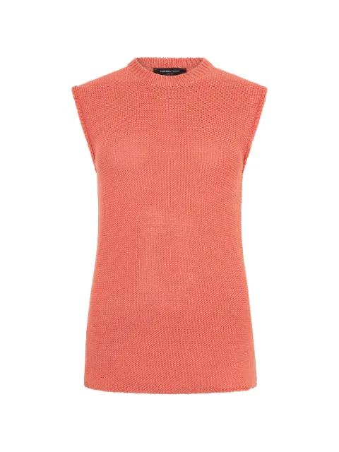 sleeveless sweater by FABIANA FILIPPI