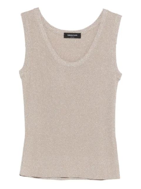 sleeveless top by FABIANA FILIPPI