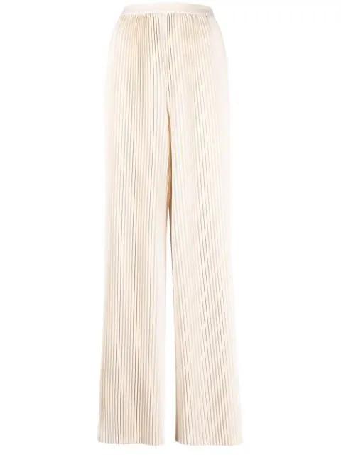 straight-leg plissé trousers by FABIANA FILIPPI