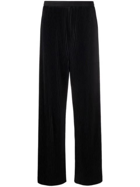 straight-leg plissé trousers by FABIANA FILIPPI