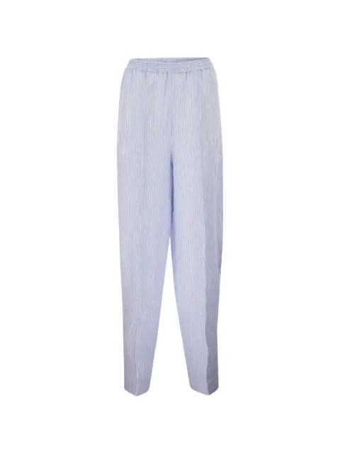 striped elasticated trousers by FABIANA FILIPPI