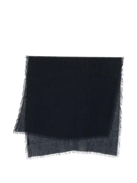 striped fringed scarf by FABIANA FILIPPI