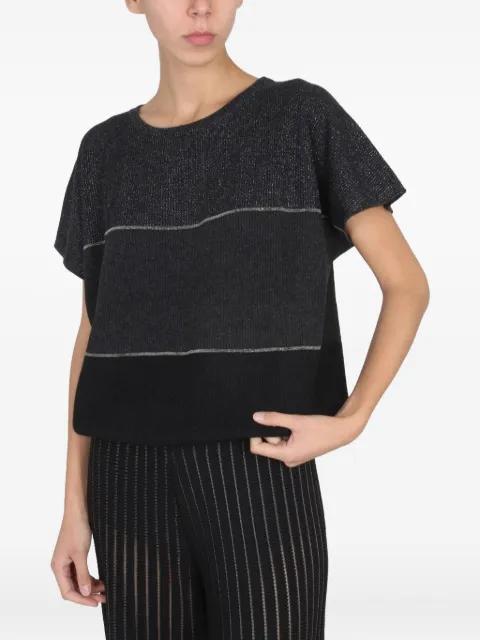 striped wool T-shirt by FABIANA FILIPPI