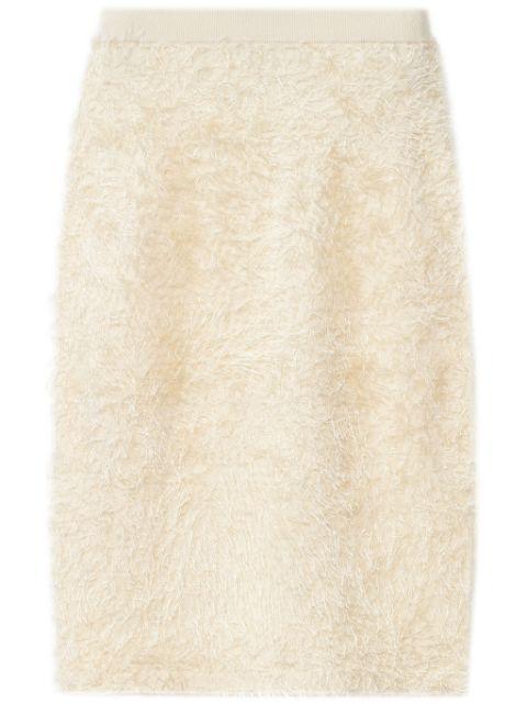 textured-finish midi skirt by FABIANA FILIPPI