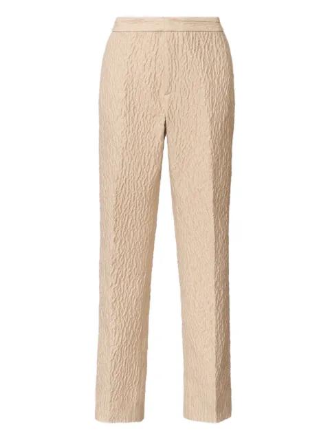 textured side-pockets trousers by FABIANA FILIPPI