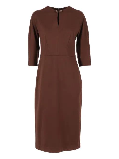 three-quarter sleeve midi dress by FABIANA FILIPPI