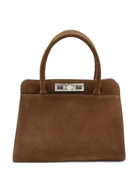 turn-lock top-handle shoulder bag by FABIANA FILIPPI