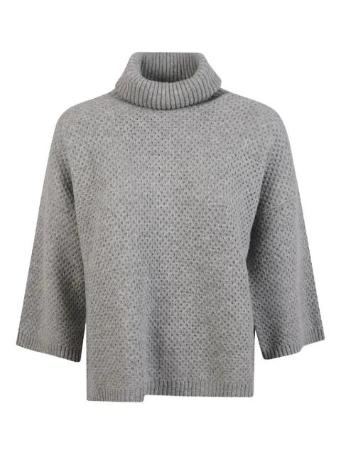 turtleneck waffle-knit sweater by FABIANA FILIPPI