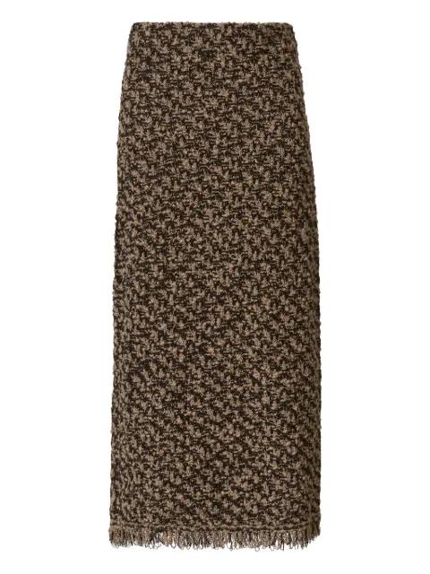 tweed maxi skirt by FABIANA FILIPPI