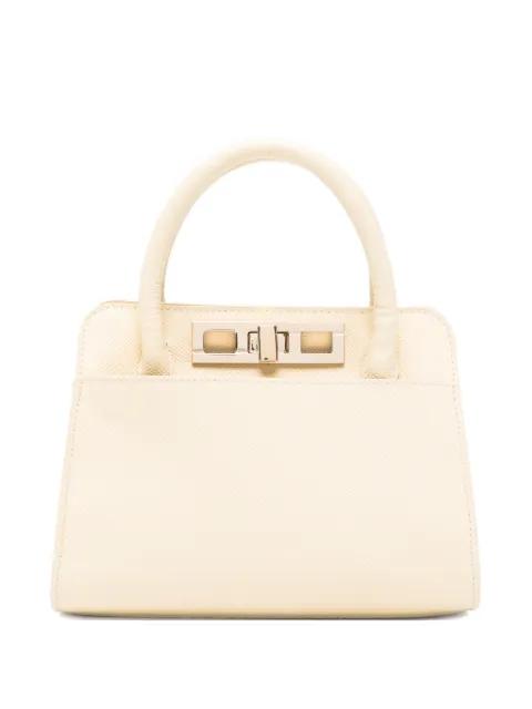 twist-lock tote bag by FABIANA FILIPPI