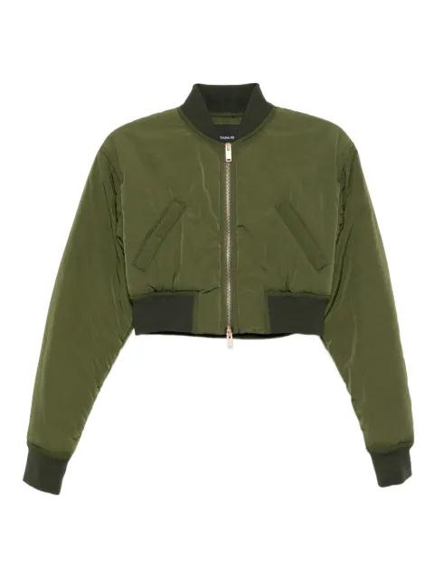 two-way zip bomber jacket by FABIANA FILIPPI