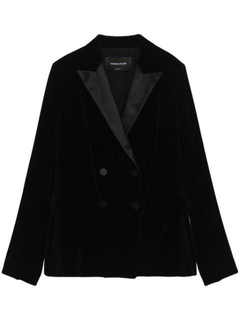 velvet blazer by FABIANA FILIPPI