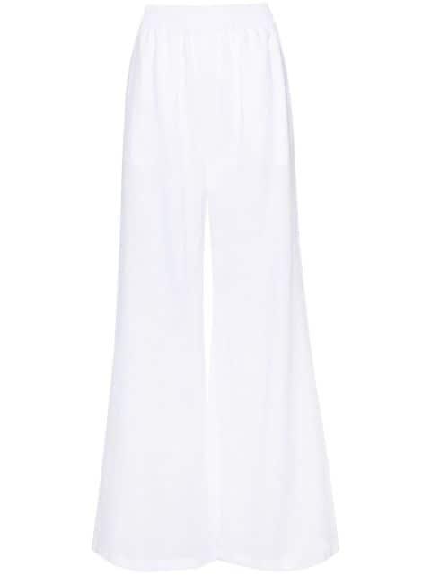 wide-leg linen trousers by FABIANA FILIPPI
