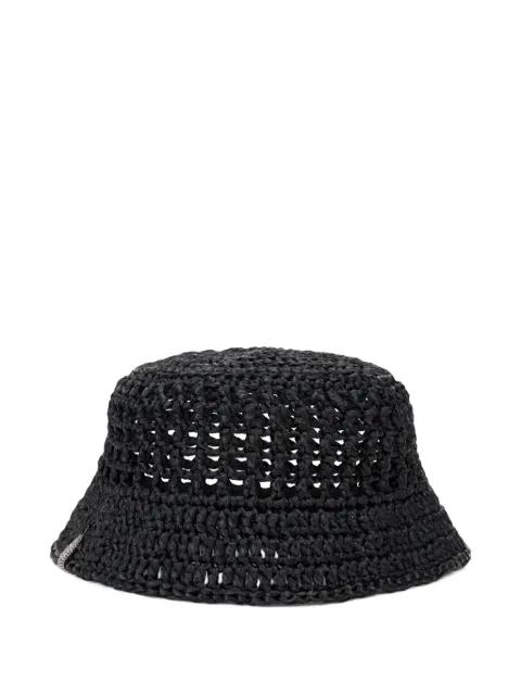 woven bucket hat by FABIANA FILIPPI