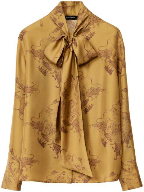 x Benni Bosetto silk shirt by FABIANA FILIPPI