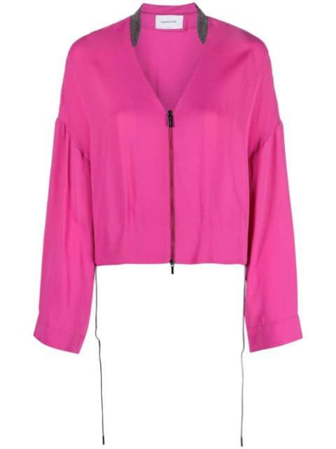 zip-fastening  jacket by FABIANA FILIPPI