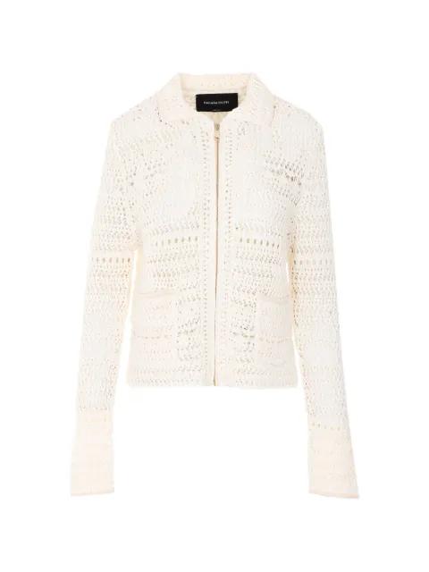 zip-up cardigan by FABIANA FILIPPI