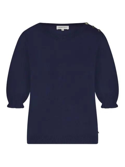 ruffle-detailing T-shirt by FABIENNE CHAPOT