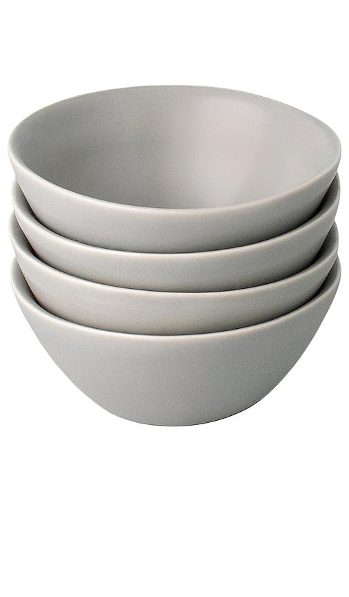 Fable The Little Bowls Set of 4 in Light Grey by FABLE