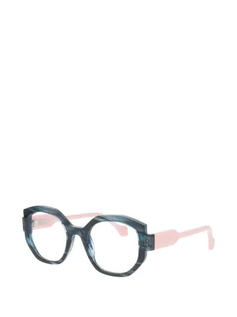 Minds 1 geometric-frame glasses by FACE A FACE