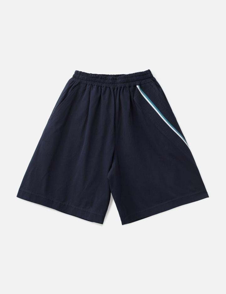Athletic Striped Shorts by FACETASM