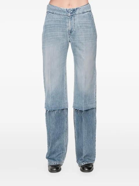 Passi frayed trousers by FACON JACMIN