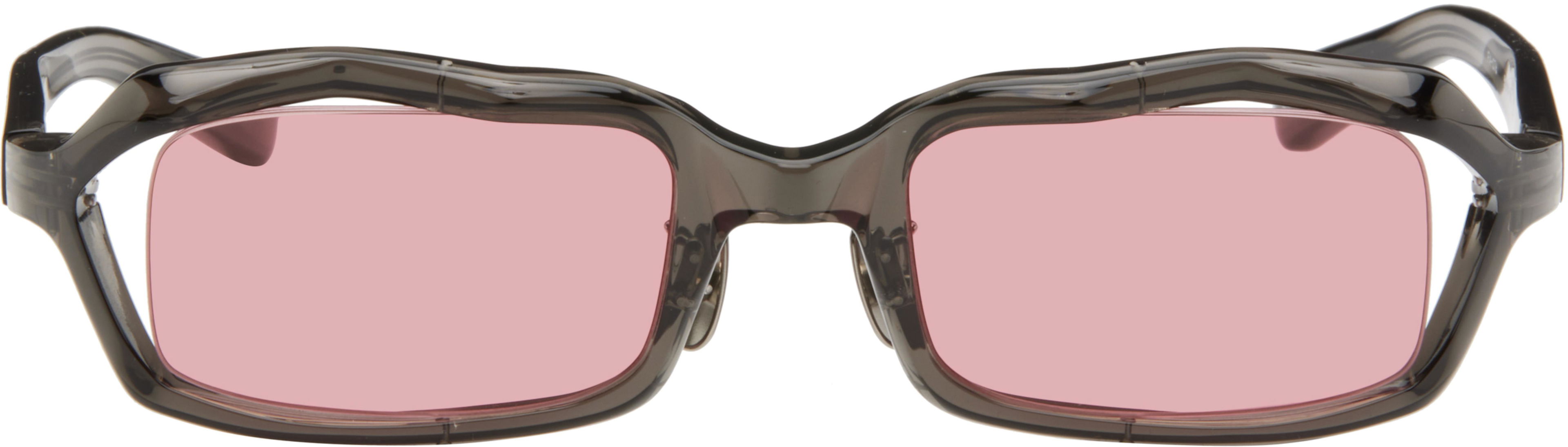 Gray FA-076 Sunglasses by FACTORY900