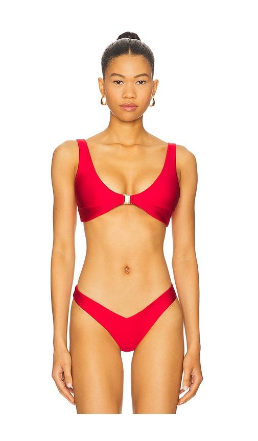 FAE Kendall Bikini Top in Red by FAE