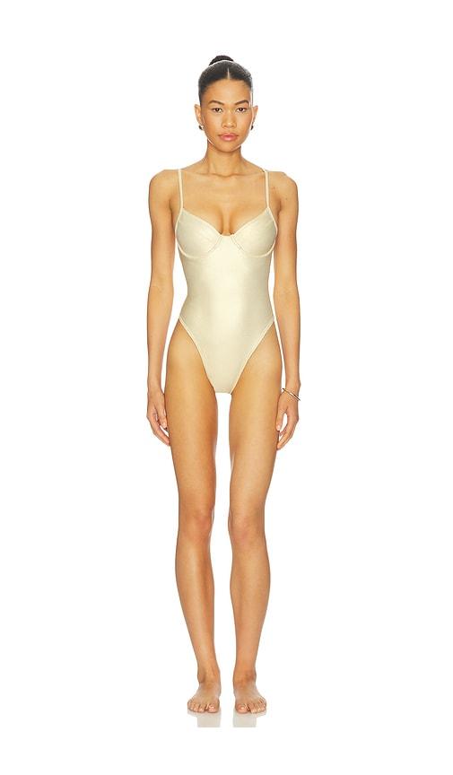 FAE Romi One Piece in Metallic Gold by FAE