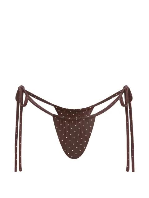 Birdie reversible bikini bottoms by FAE SWIM