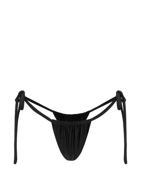 Birdie tie-detail bikini bottoms by FAE SWIM