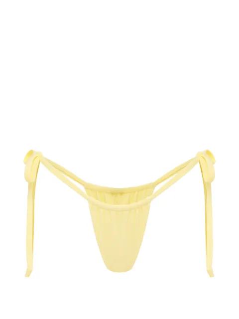 Birdie tie-side bikini bottoms by FAE SWIM